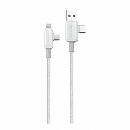 AWEI CL-184 Multi-Plug Fast Charging Cable 60W