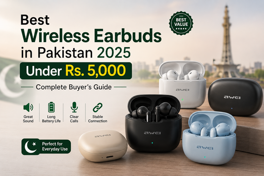 best wireless earbuds in Pakistan