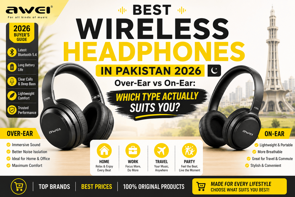 Best Wireless Headphones in Pakistan