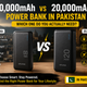 Best Power Bank in Pakistan: 10000mAh vs 20000mAh (2026)