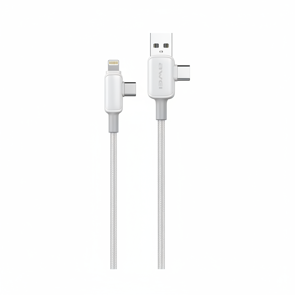 AWEI CL-184 Multi-Plug Fast Charging Cable 60W