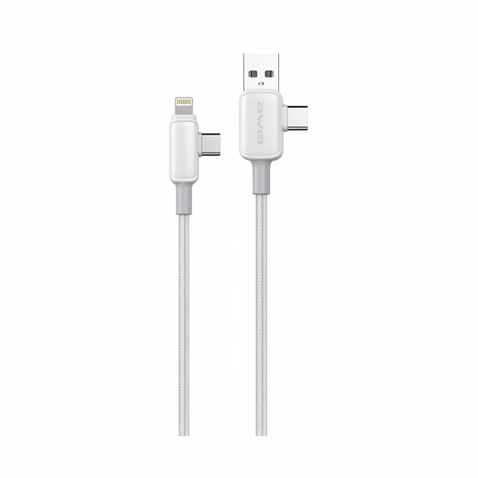 AWEI CL-184 Multi-Plug Fast Charging Cable 60W