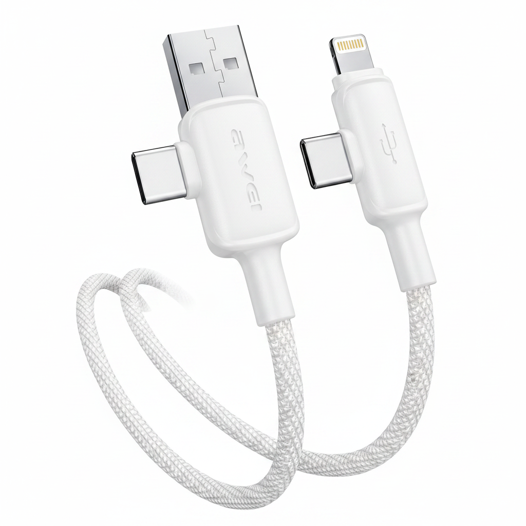 AWEI CL-184 Multi-Plug Fast Charging Cable 60W