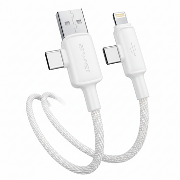 AWEI CL-184 Multi-Plug Fast Charging Cable 60W