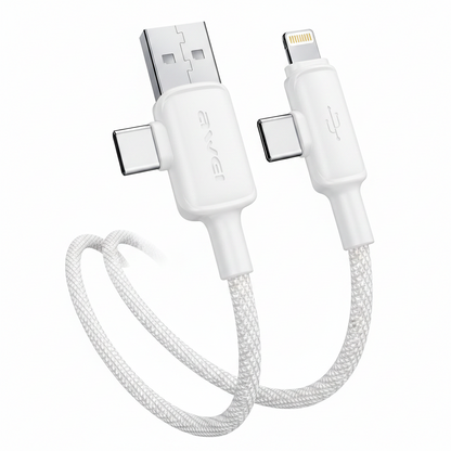 AWEI CL-184 Multi-Plug Fast Charging Cable 60W