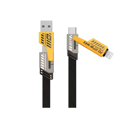 Awei CL 226 4 in 1 fast charging cable 65W braided cable Pakistan