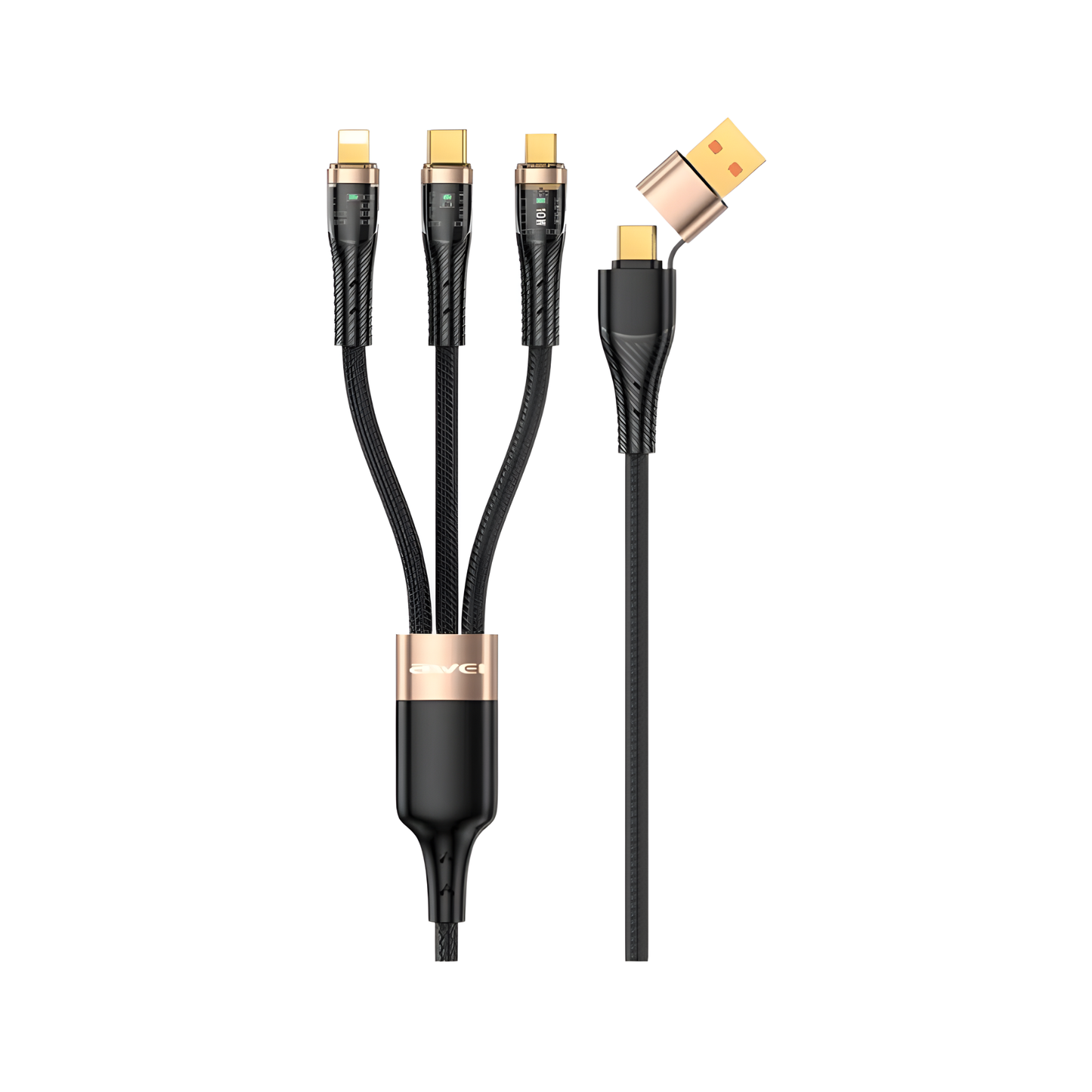 Awei CL 228 6 in 1 fast charging cable 100W multi cable Pakistan
