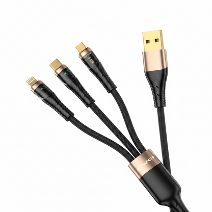 AWEI CL-228 Multi-Function Fast Charging Cable 100W