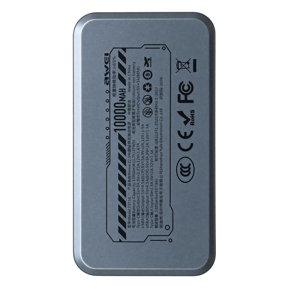 AWEI P111K Power Bank | 10000mAh