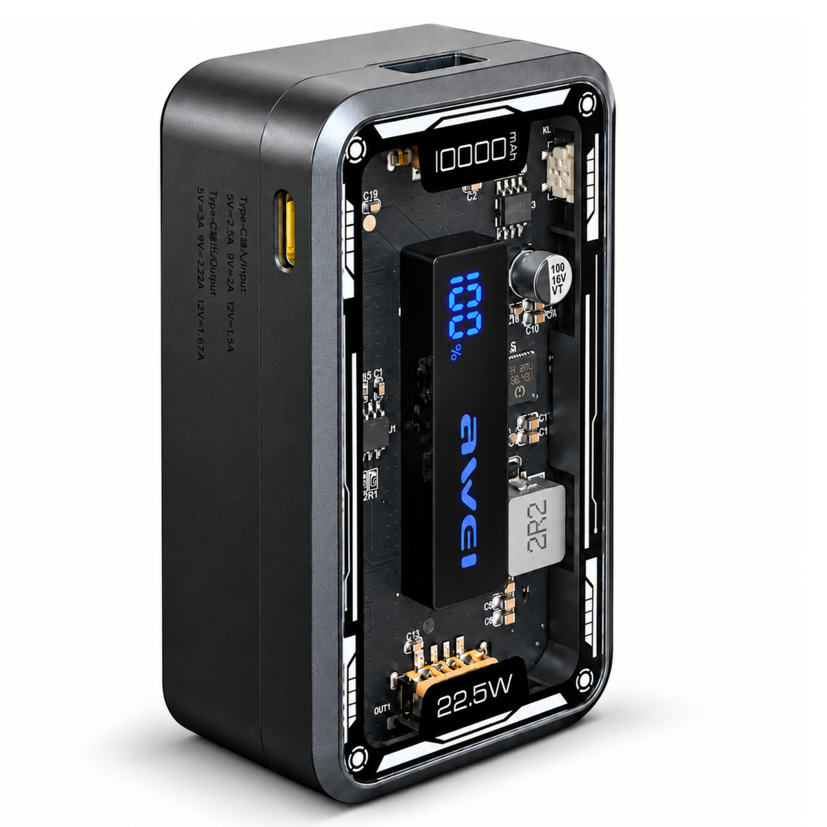 AWEI P111K Power Bank | 10000mAh