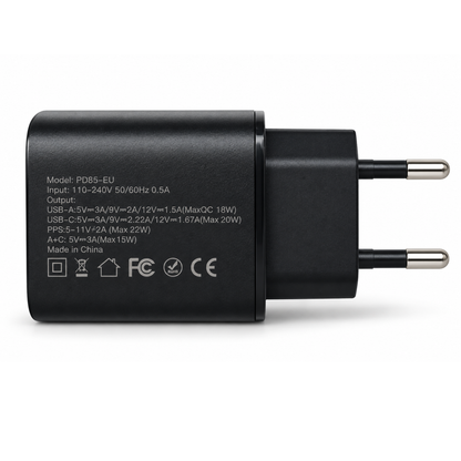 AWEI PD85 22.5W Fast Charger | Dual Port Adapter