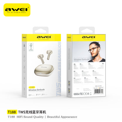 AWEI T188 ENC Wireless Bluetooth Earbuds