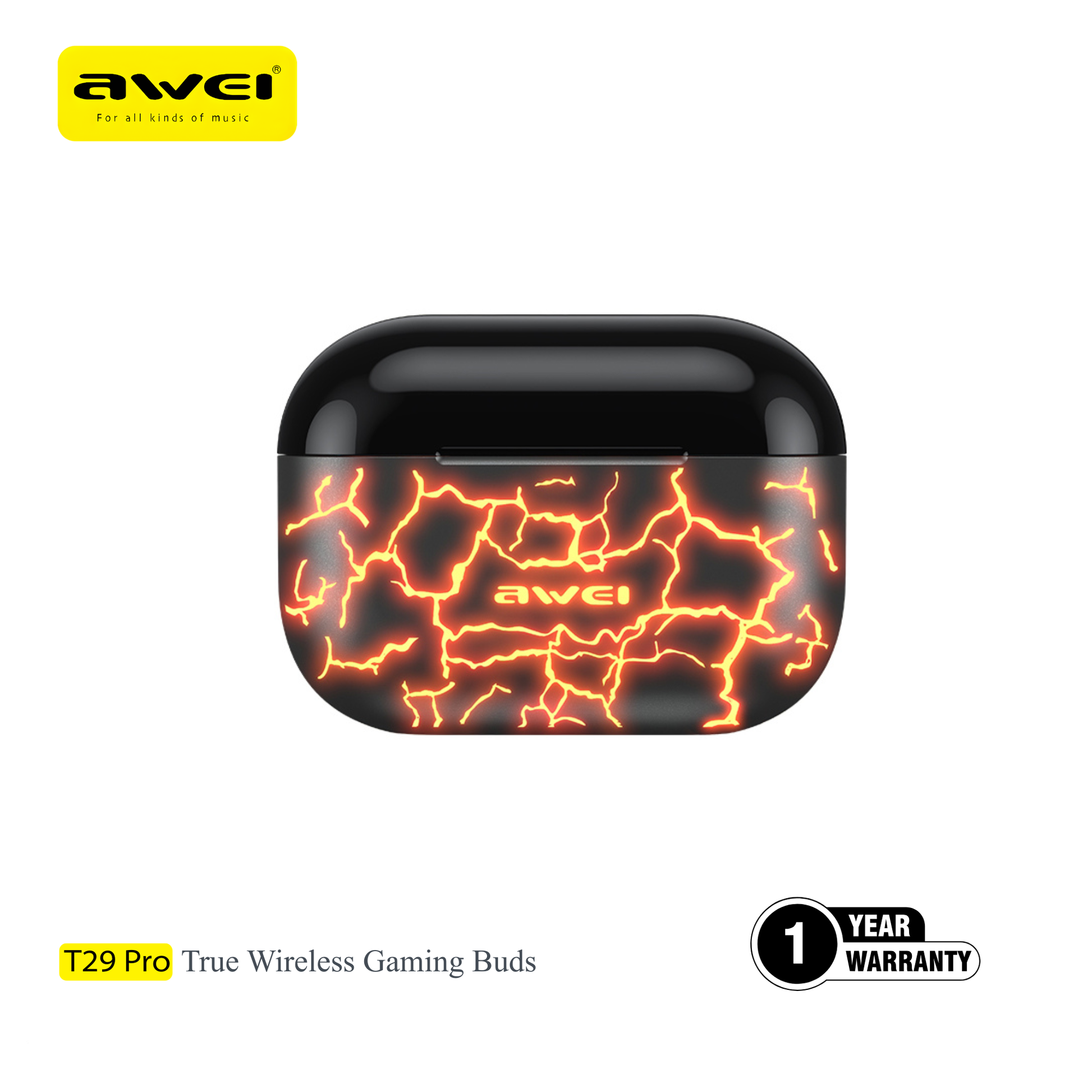 AWEI Pakistan in ear wireless earbuds clear sound voice call mic
