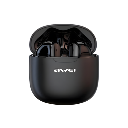 Awei T68 ENC earbuds with 4 microphone noise reduction technology Pakistan