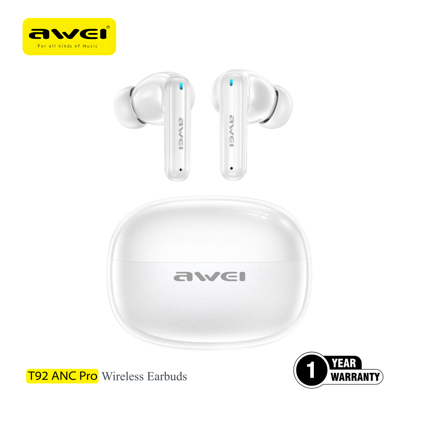 Awei earbuds with in ear detection smart sensor Pakistan