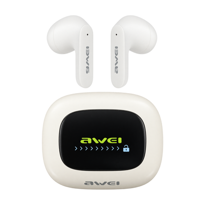 AWEI TP97 LCD Touch Screen Wireless Bluetooth Earbuds