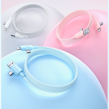 Awei Pakistan Three colorful charging cables 