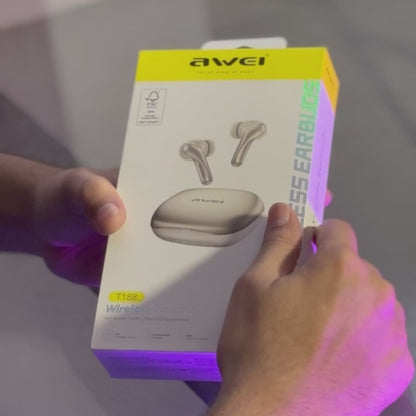 AWEI T188 ENC Wireless Bluetooth Earbuds
